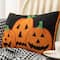 Glitzhome® 18" x 12" Hooked Halloween Pumpkins Pillow